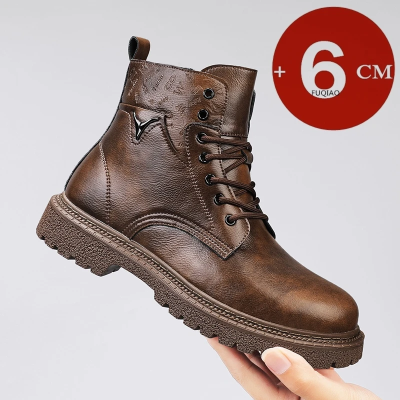 Men'S Shoes Increase Height - 6 cm görünmez yükseklik artıran erkek
