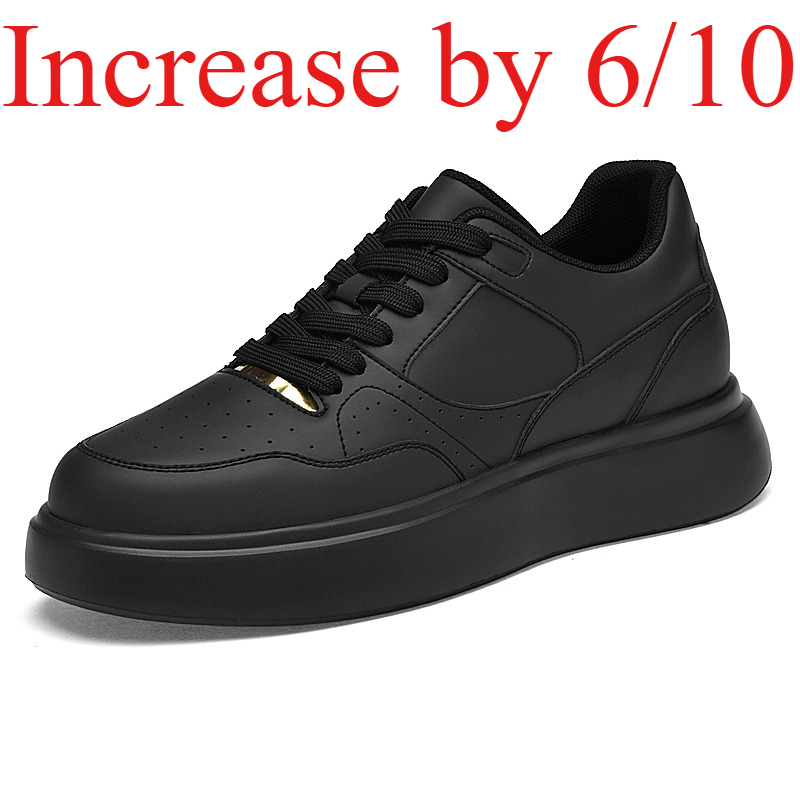 Men'S Shoes Increase Height - Erkekler İçin Suni Deri Kaykay Ayakkabıları
